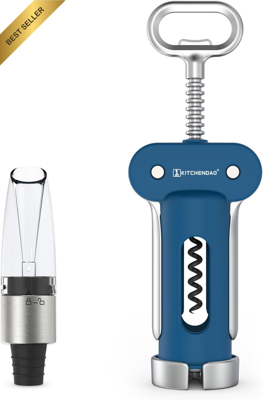 Wine Aerator Pourer and Wing Corkscrew Wine Opener
