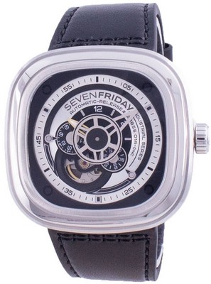Pre-owned Sevenfriday P-series Automatic P1b/01 Sf-p1b-01 Men's Watch