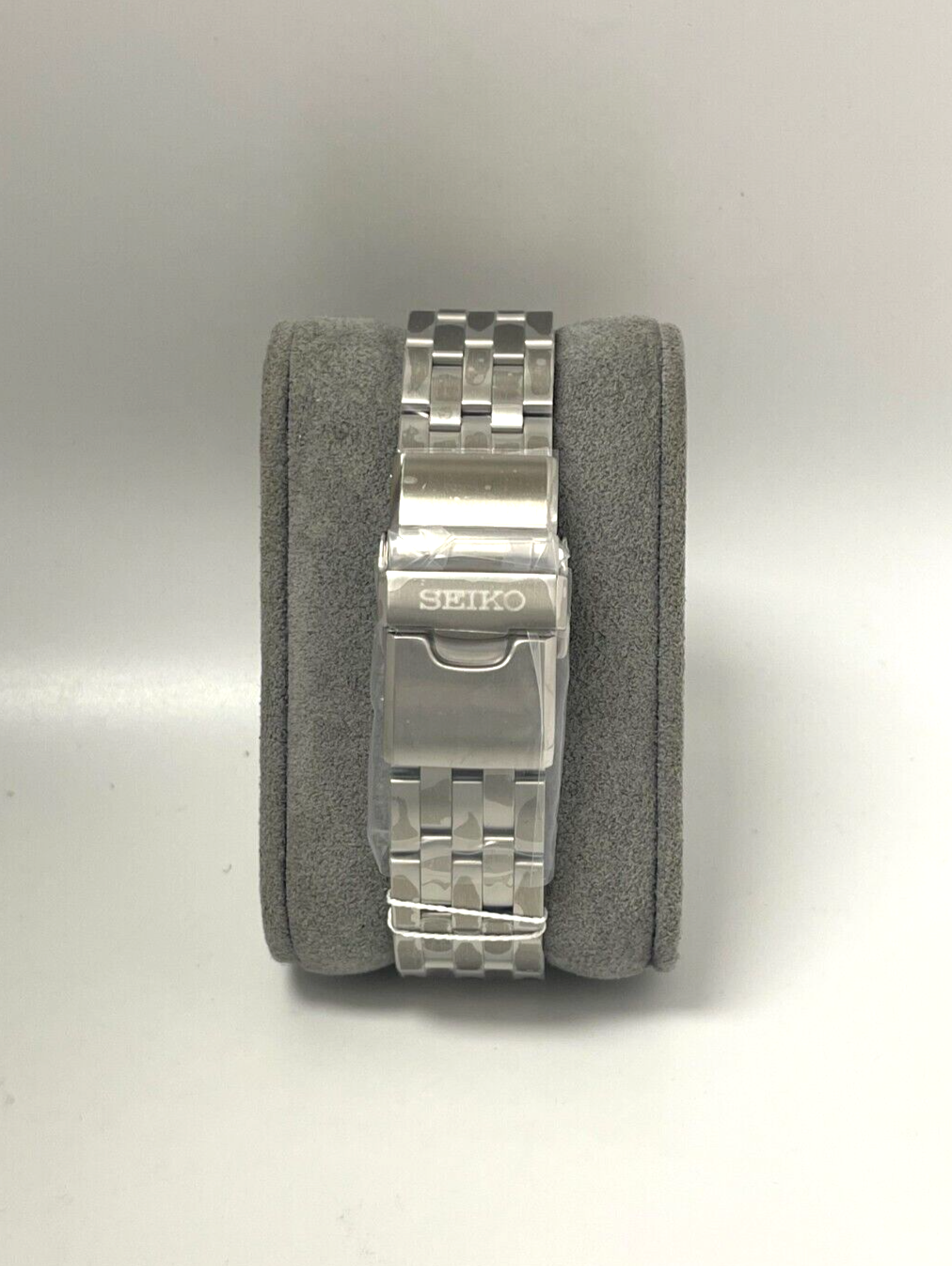 Pre-owned Seiko Luxe Prospex Black Dial Gold Accent Diver Watch Spb315 In Box With Tag