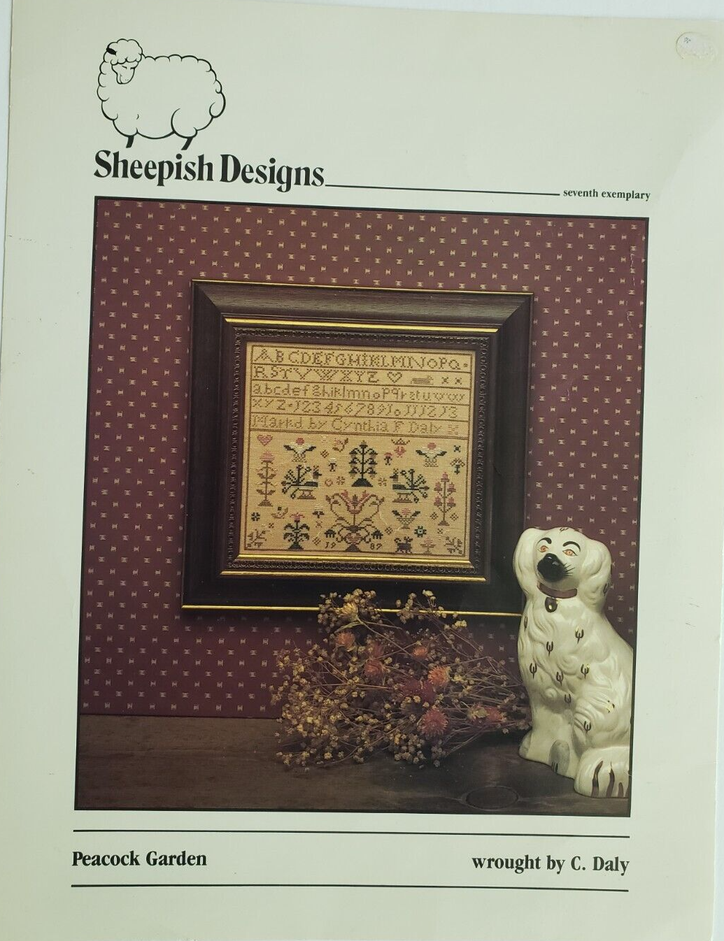 Pattern Peacock Garden By Sheepish Cross Stitch