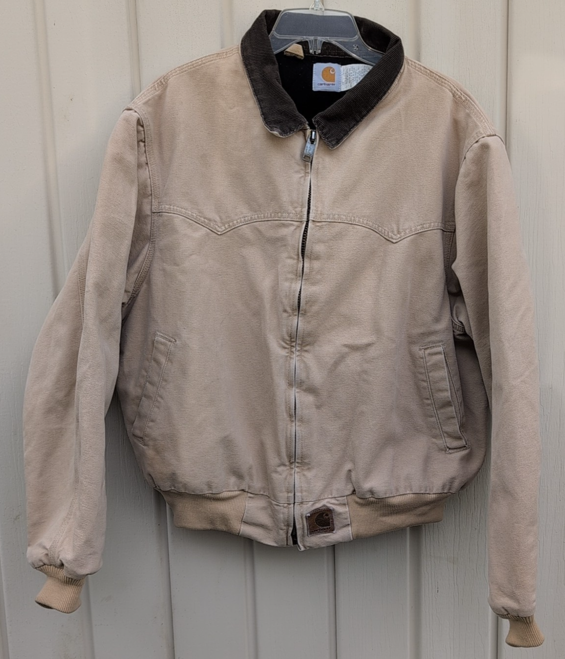 Carhartt used santafe jacket 横タグ Vintage Santa Fe Carhartt J14 DKB Dark Brown Jacket Men's 2XL