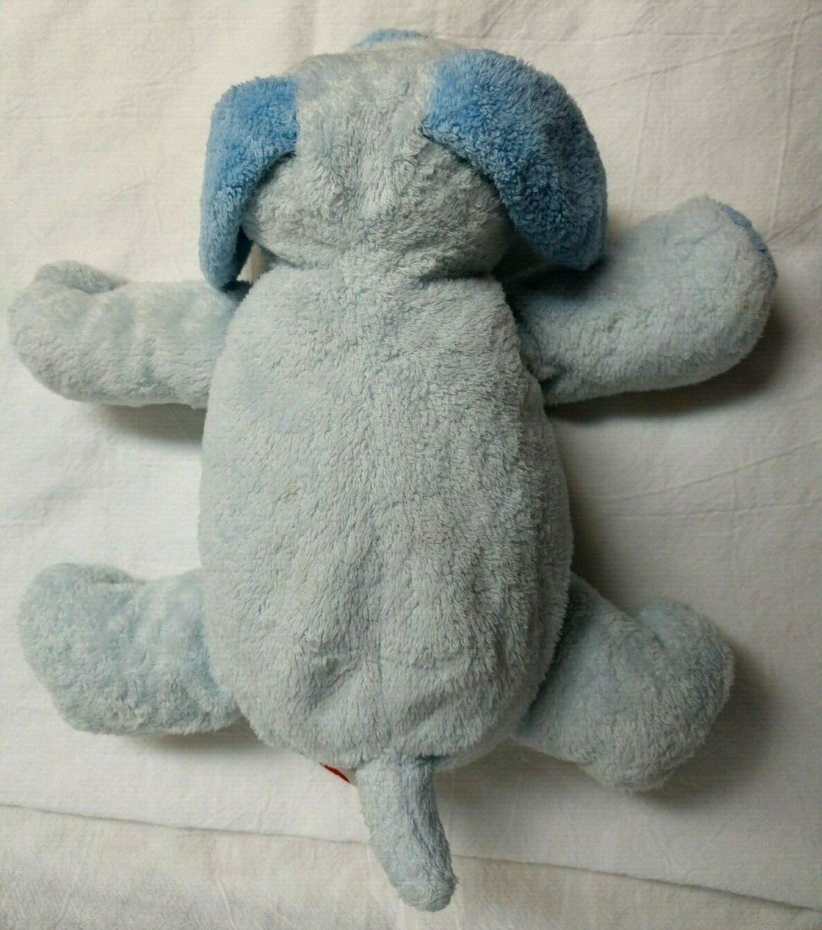 TY Pluffies Baby Whiffer Dog Plush Puppy Blue Stuffed Animal Beanie Toy 2006