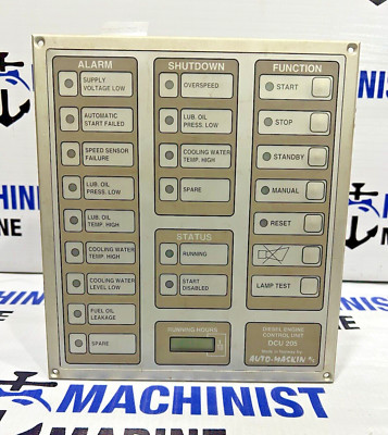 AUTO-MASKIN DCU 205 DIESEL ENGINE CONTROL UNIT WITH FREE SHIPPING