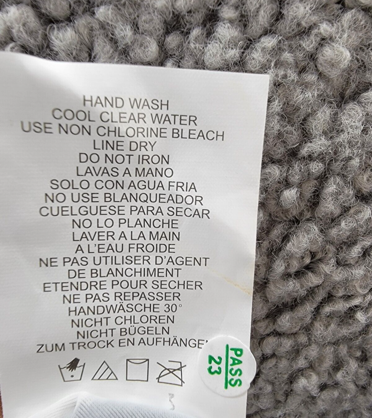 Swim Solutions Printed Flyaway Tankini Top Women's 8 Black/White Pullover Style+ - Picture 12 of 12