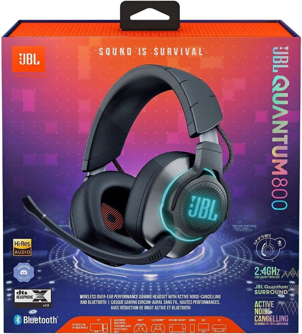 JBL Quantum 800 - Wireless Over-Ear Performance Noise JBL Quantum 800 - Wireless Over-Ear Performance Noise