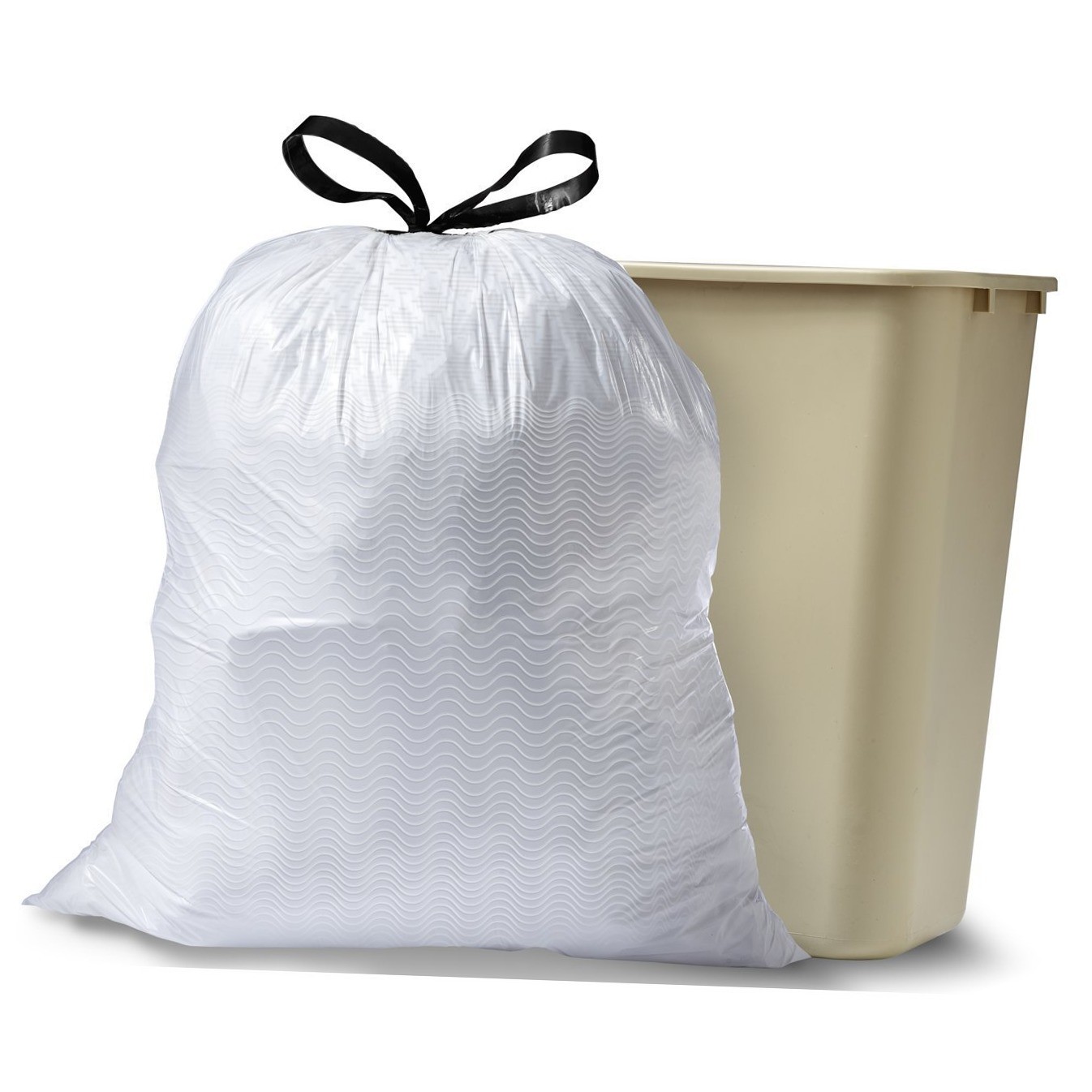 Glad Tall Kitchen Drawstring Trash Bags, 13 Gallon, 90 Count
