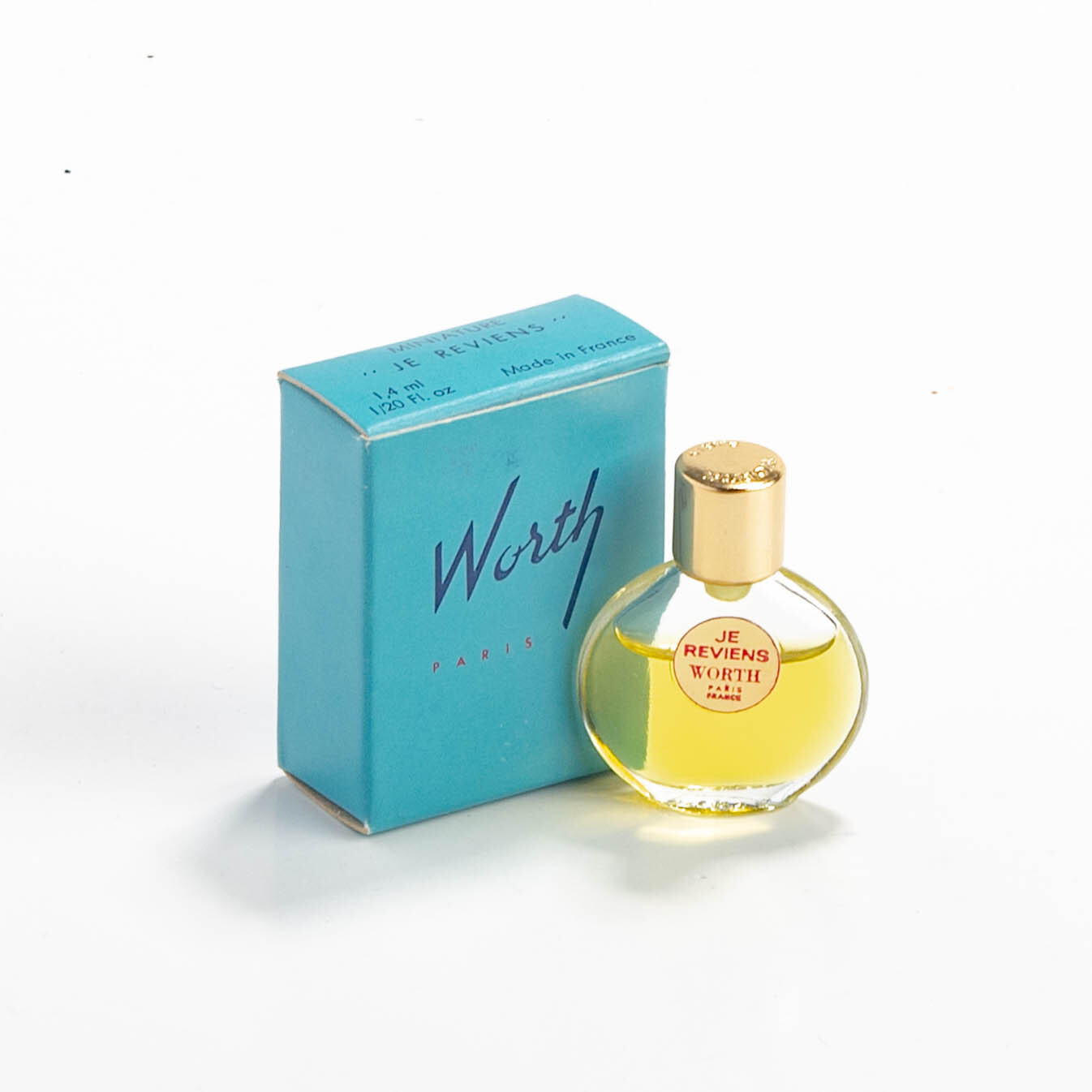 Je Reviens Worth Parfum Micro Mini Miniature Sample Vintage