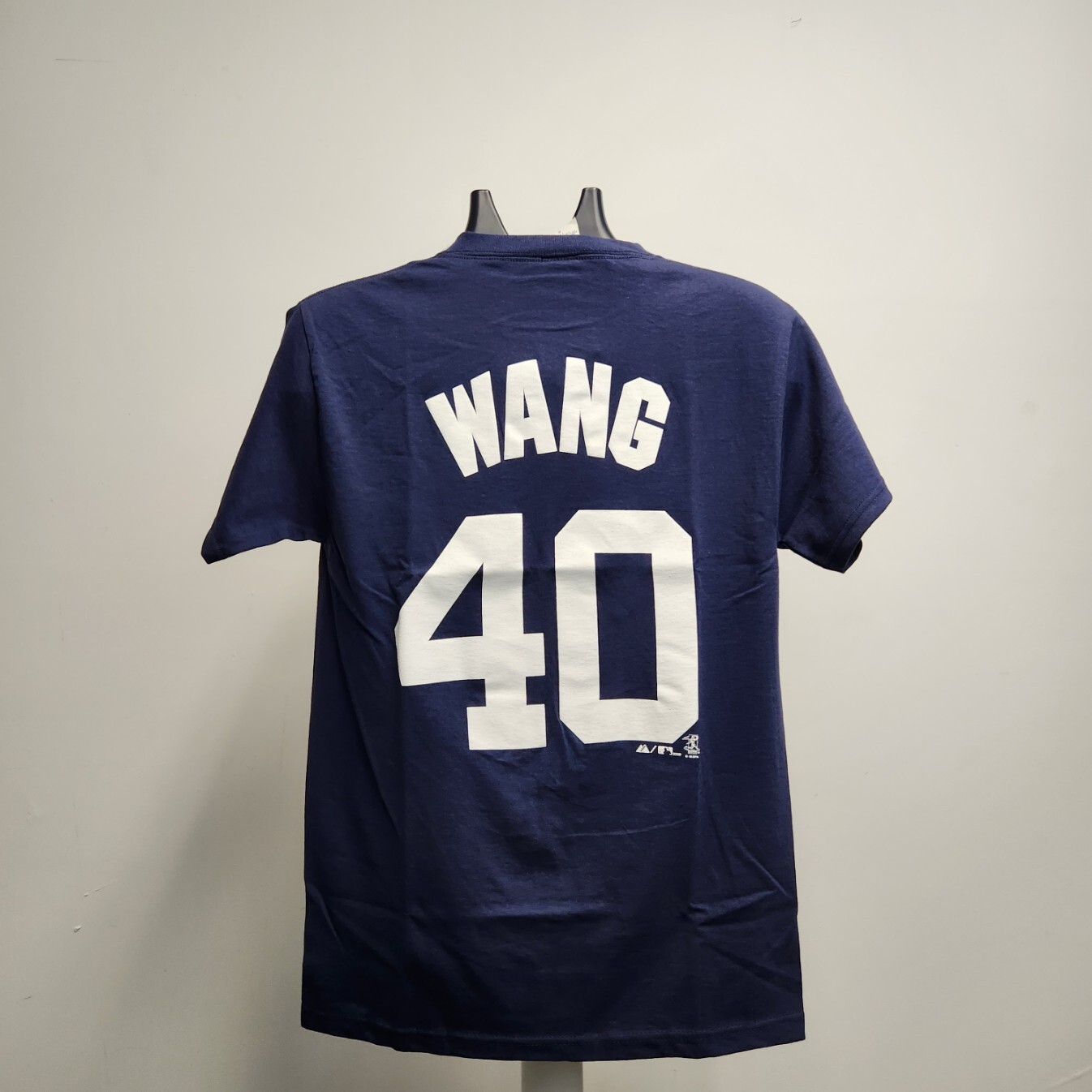 応援グッズ Majestic - Majestic vintage Yankees baseball shirt Vintage New York Yankees Jersey Mens XL Majestic NY Blue
