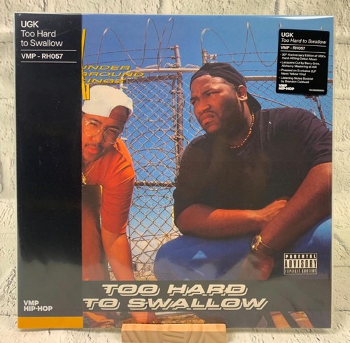 UGK Too Hard To Swallow Neon Yellow 2 LP Vinyl Me Please VMP