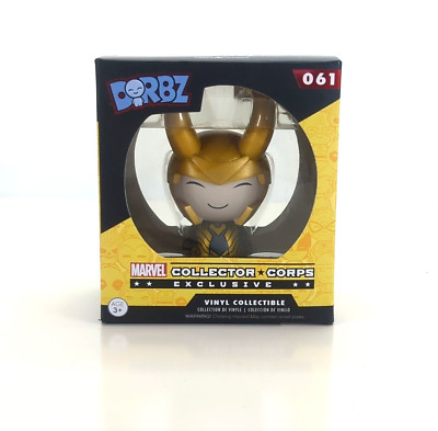 Loki Dorbz #061 Vinyl Sugar Marvel Series 1 (2015) Marvel Collector Corps New