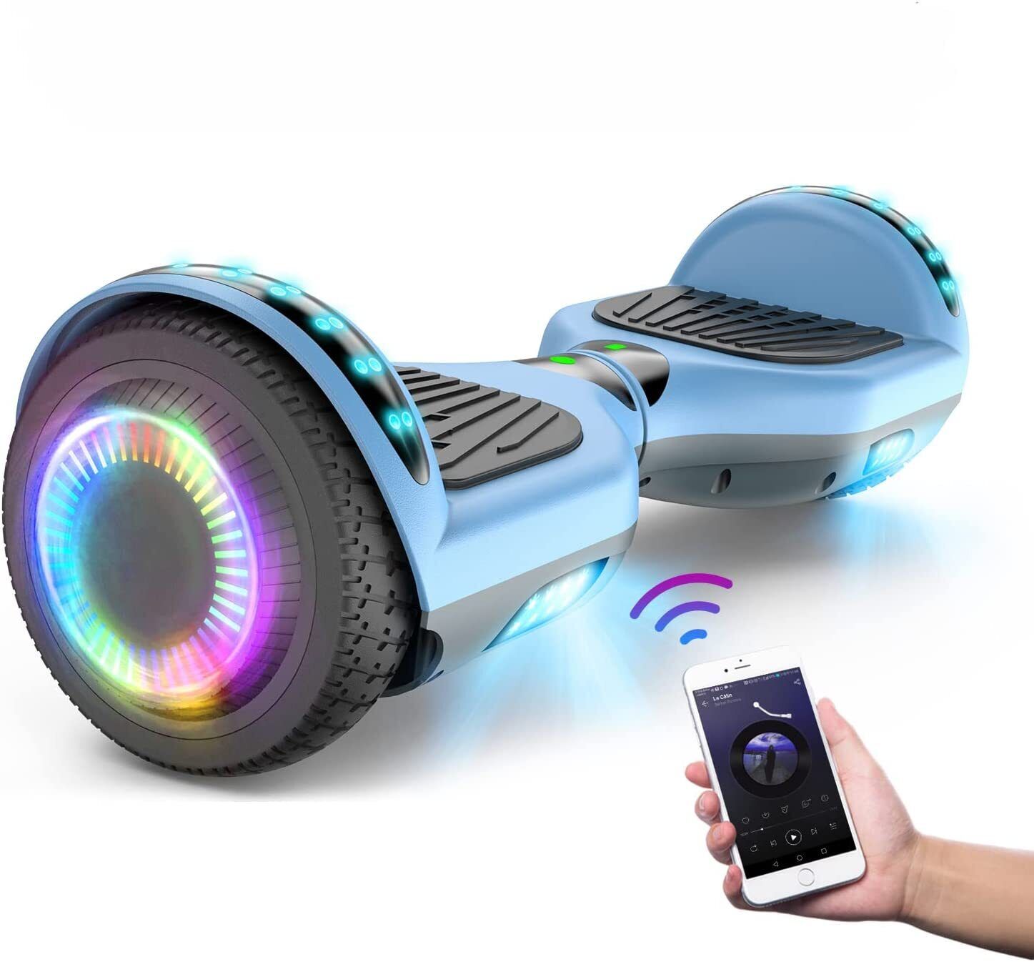 Bluetooth Self Balance Scooter No Bag For Kids Hoover Board