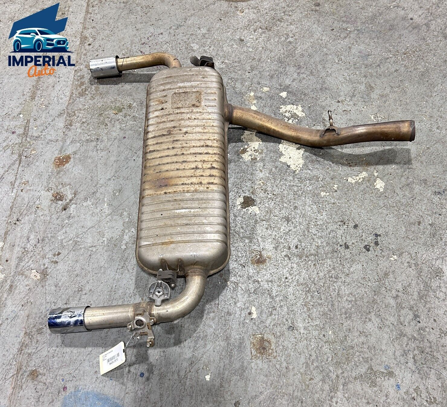16-22 BMW X1 F48 2.0L ENGINE REAR EXHAUST PIPE MUFFLER