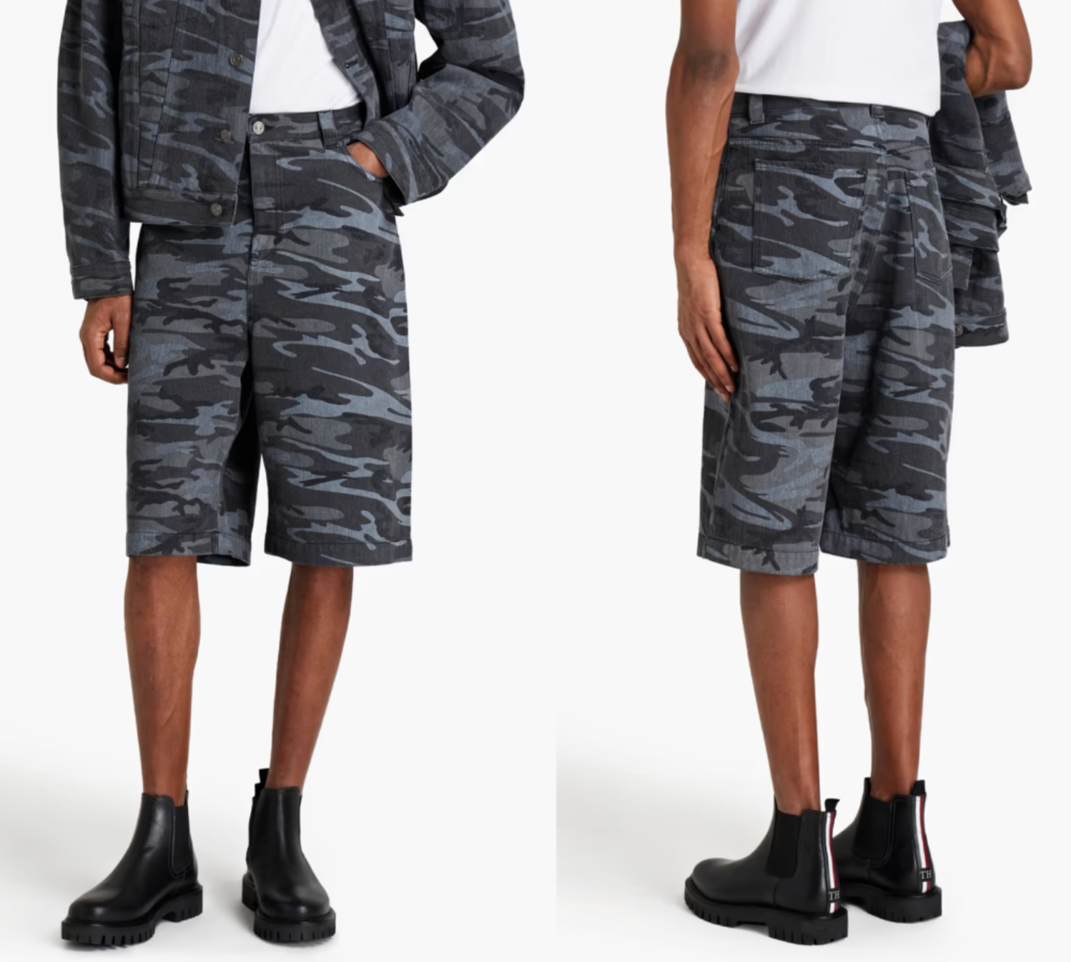 Balenciaga Camouflage Cargo Baggy Shorts – FyouGrails
