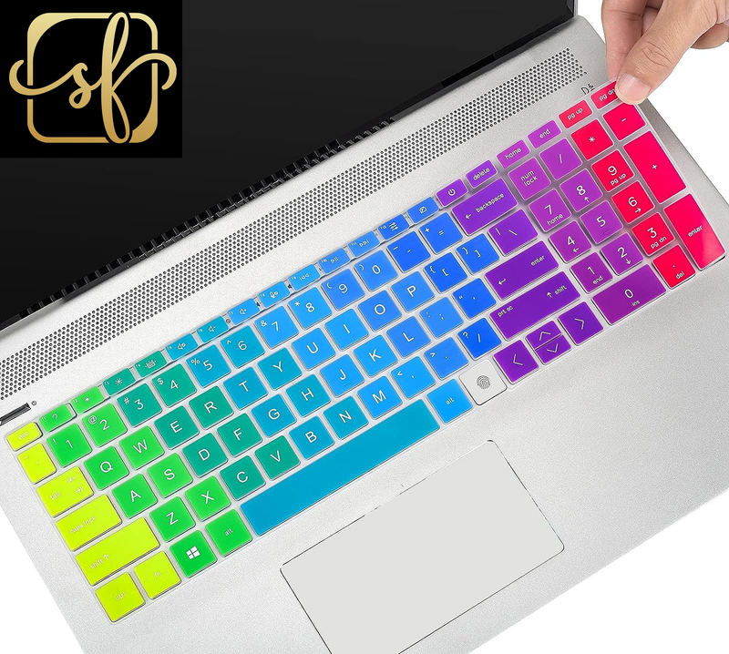 Keyboard Cover for HP Envy X360 2-In-1 15.6" Fingerprint Rea