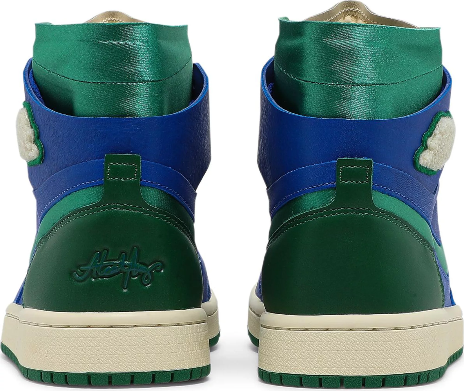 Pre-owned Jordan Nike W Air  1 High Zoom Cmft Califia Blue Green Dj1199-400 Women's 13.5