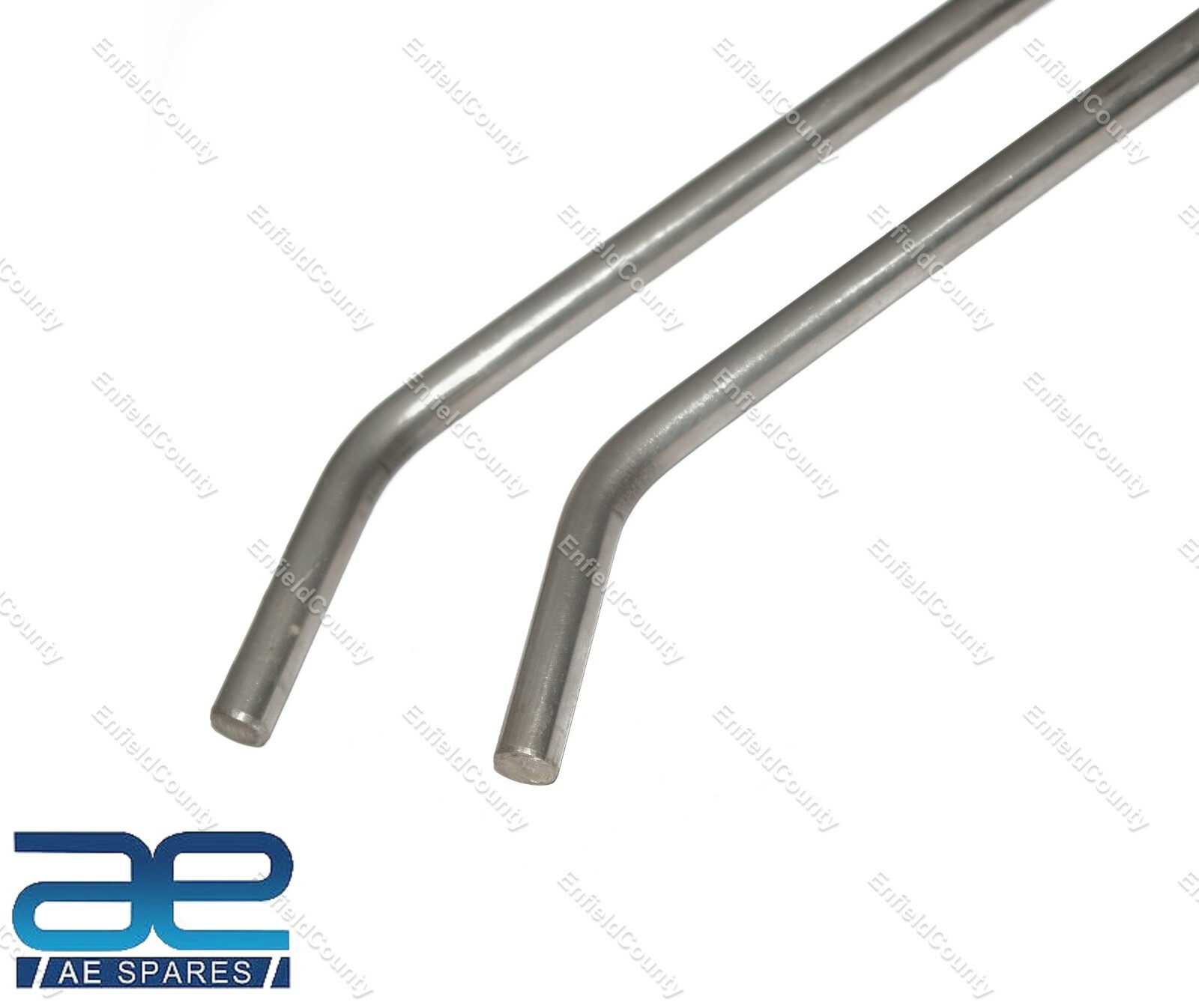 Universal Mod Mirror Head Set Stainless Steel 500 mm for Vespa & Lambretta  