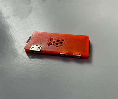 SLIM RASPBERRY Pi zero CASE - 3D Printed Computer Case Printed in Pla Housing