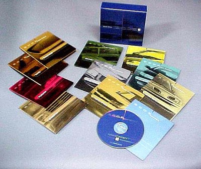 2002 General Motors Press Kit CD-ROM Box Set