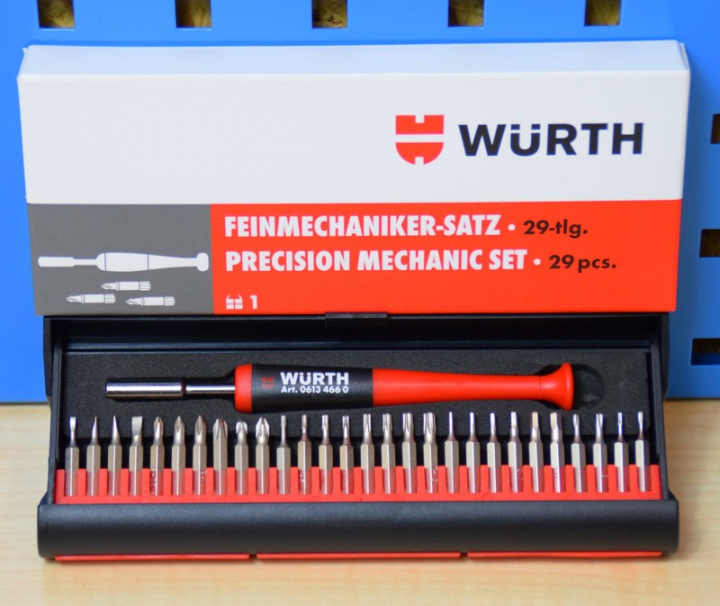 WÃ¼Rth Feinmechaniker Bitsatz Bit Satz Schraubendreher Set Uhrmacher Werkzeug