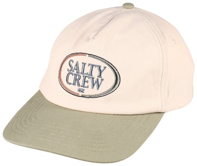 Шляпа-бейсболка Salty Crew A-Frame с 5 панелями - Воск / Папоротник - Новая