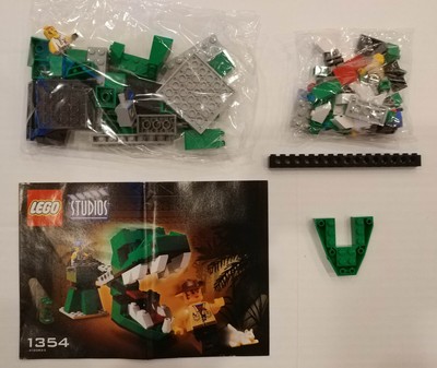 LEGO 1354 Studios Dino Head Attack Indiana Jones - 100% complete NEW NO BOX BB