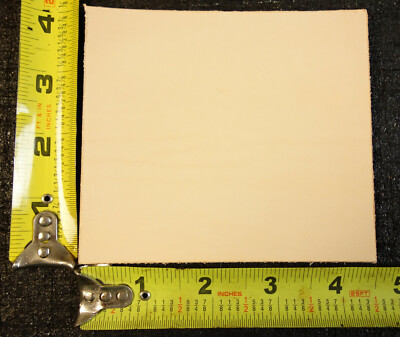Vegetable Tanned Cowhide Tooling Leather Piece, Select Your Size and Thickness.