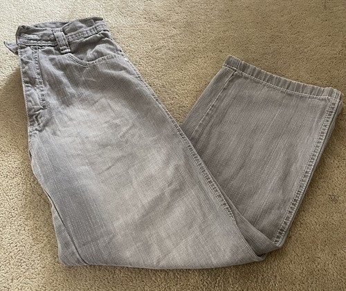 sk8 SOUTHPOLE 赤タブ　w40 ヒップホップ　b系　極太 Vintage Southpole Y2K Gray Jeans Boys Youth Size 10, RN82628