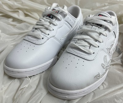 

Женские кроссовки Fila Original Fitness Embroidery White (5FM00558 125, White / fila navy / fila red