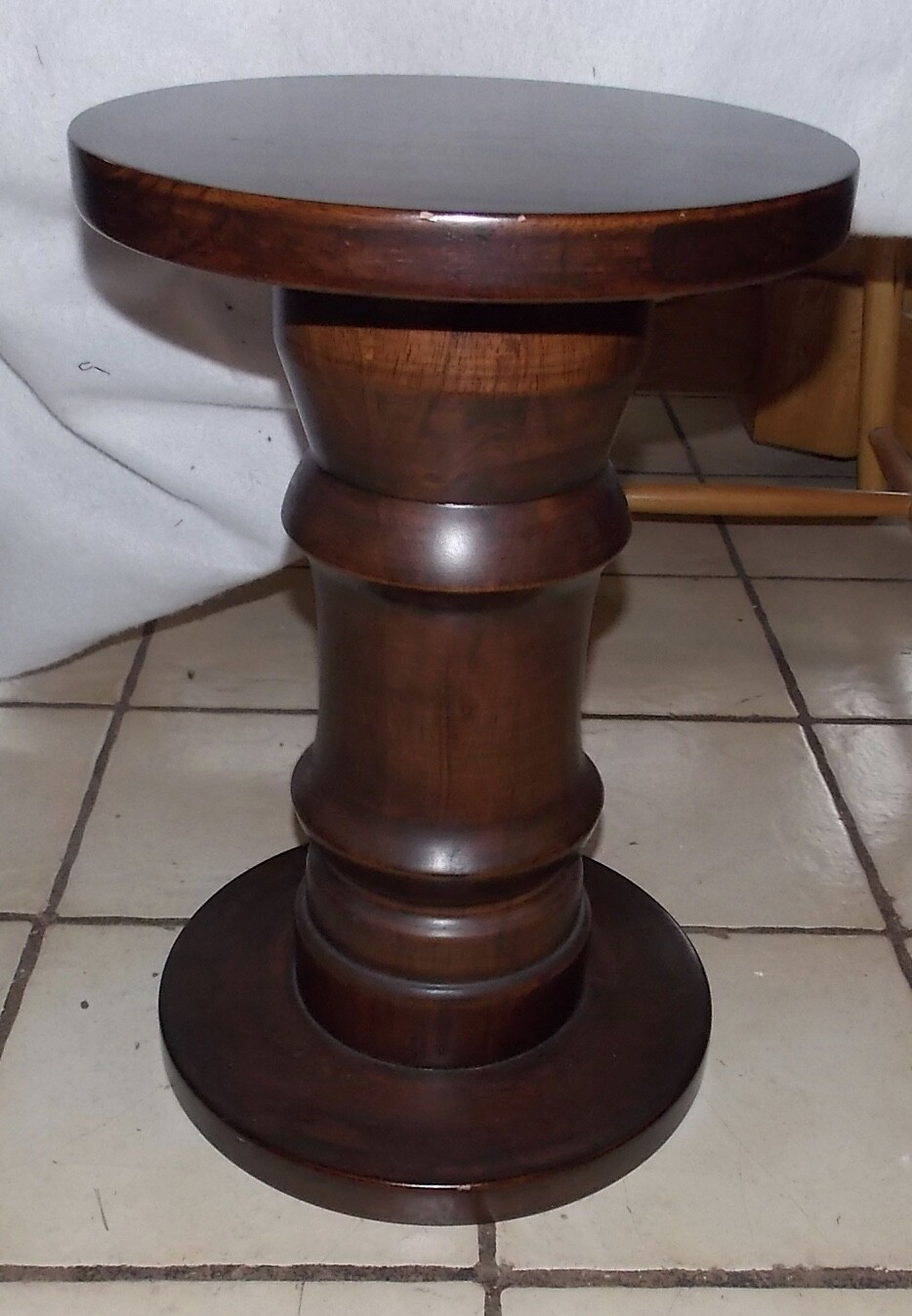 Mahogany Plant Stand / Pedestal Stand