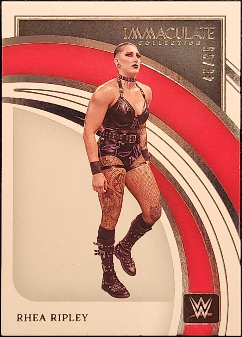 2022 Panini Immaculate Collection WWE - Rhea Ripley #29 /65 for sale ...