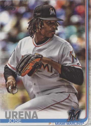 2019 Topps - Jose Urena #20