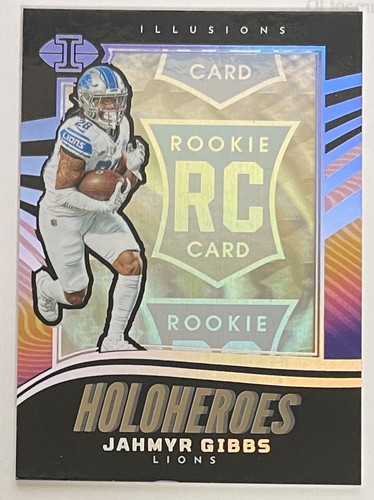 2023 Panini Illusions Jahmyr Gibbs #16