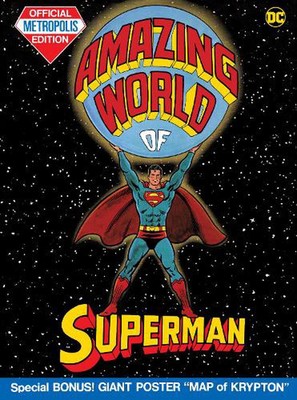 The Amazing World of Superman by Brian Herbert (English) Hardcover Book