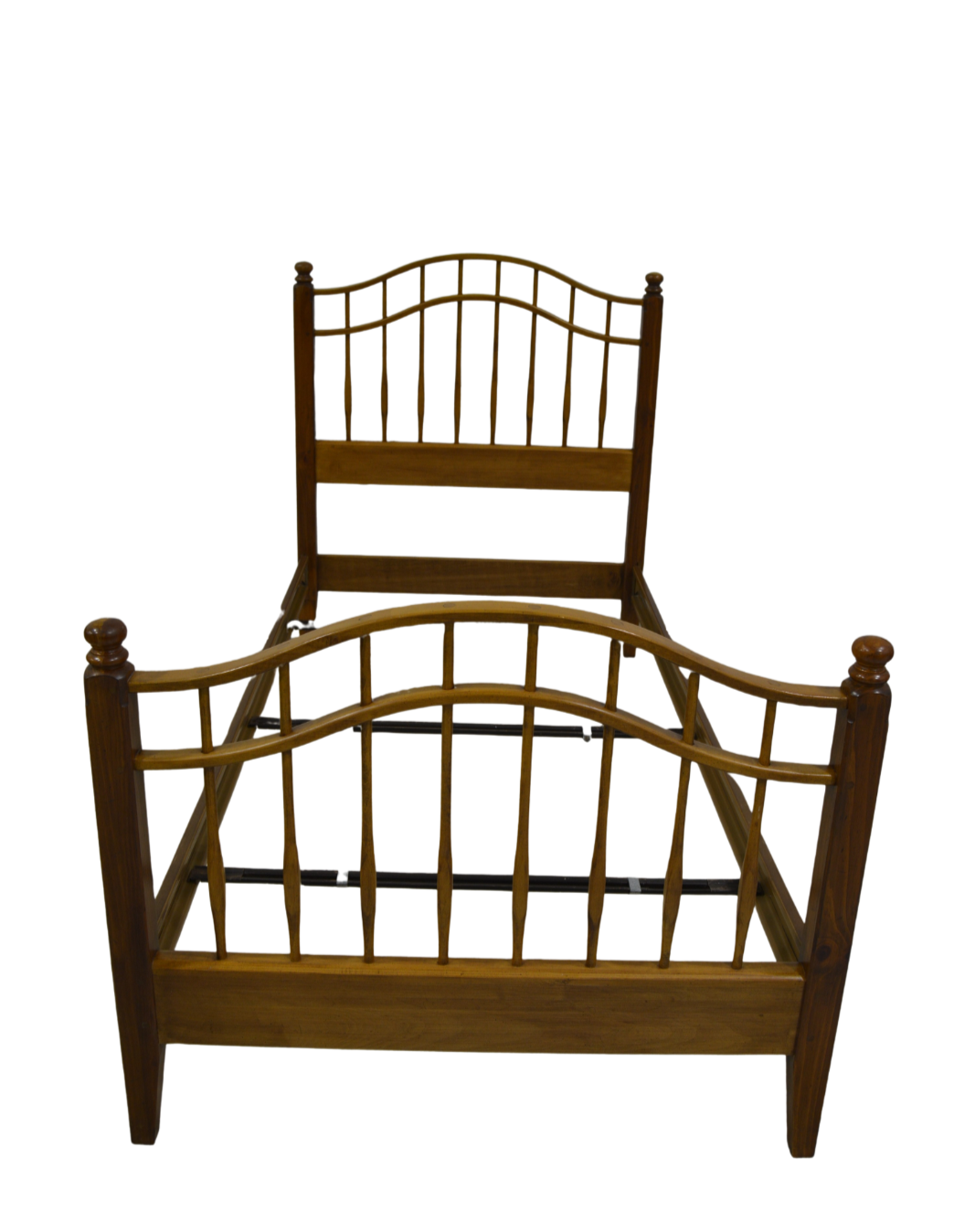 Ethan Allen Country Craftsman Twin Pine Windsor Bed #19