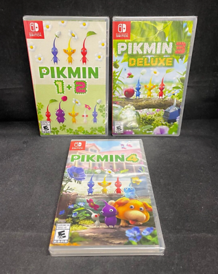 Nintendo Switch ピクミン1+2、3、4　3本セット Nintendo Switch Pikmin 4 4902370551150 お一人さま3点限り