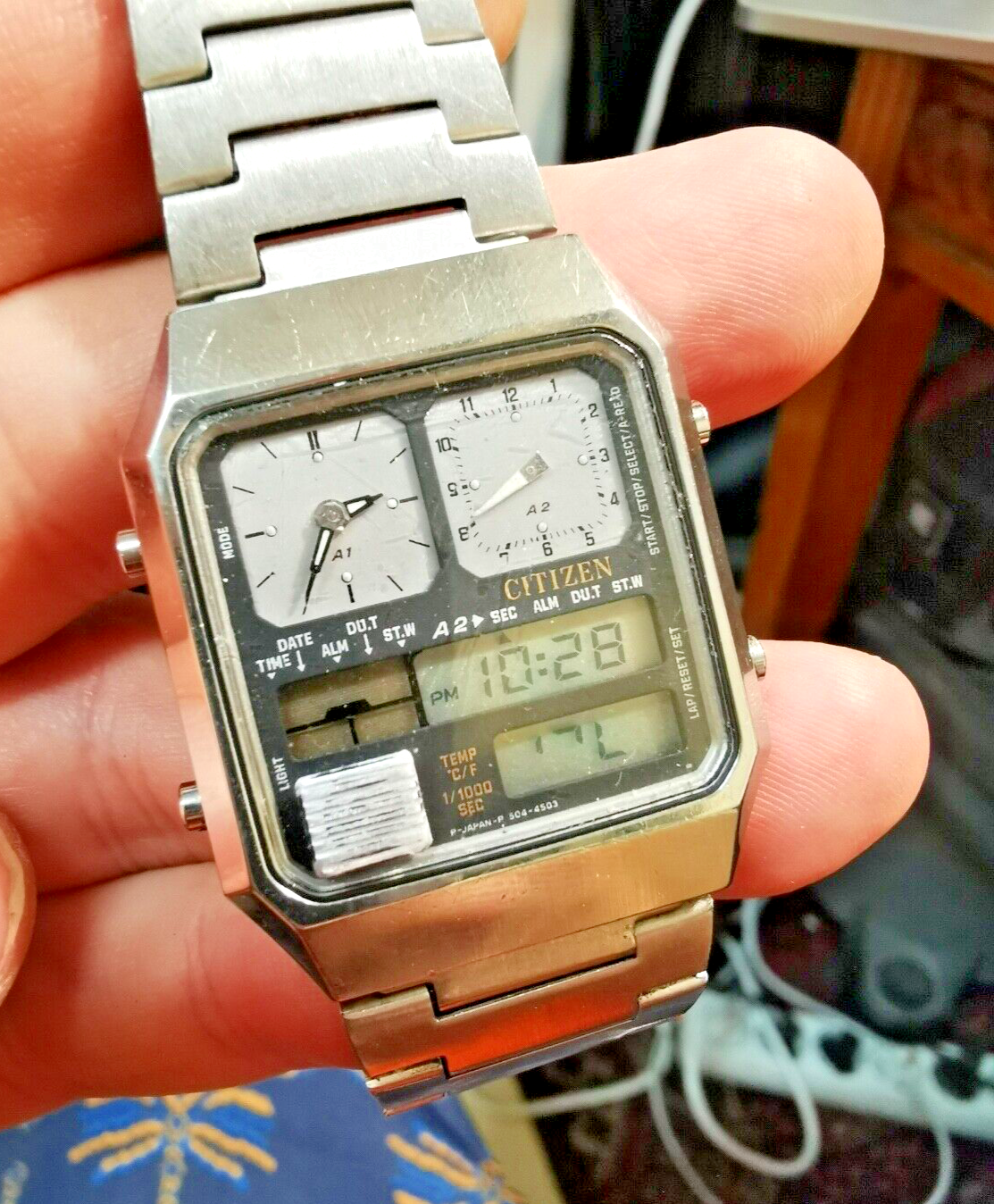 Citizen ana digi temp 8980 read watch 1980s | eBay Citizen ana digi temp 8980 read watch 1980s | eBay