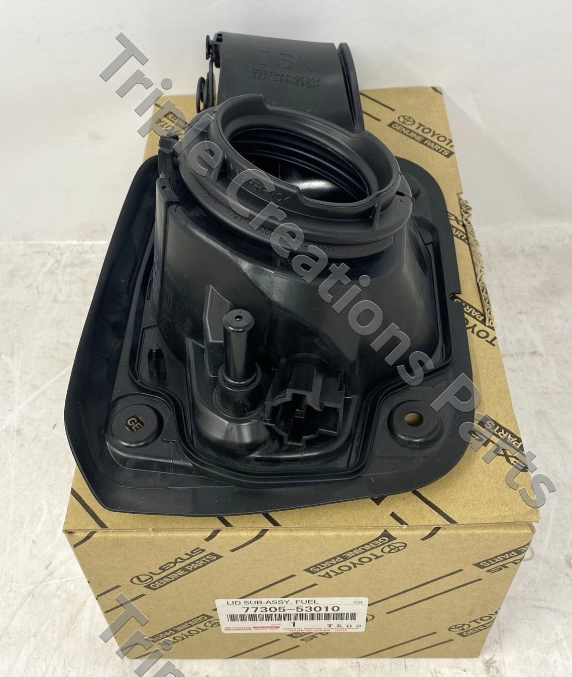 TOYOTA GENUINE OEM 77305-53010 LID SUB-ASSY, FUEL FILLER TOYOTA GENUINE OEM 77305-53010 LID SUB-ASSY, FUEL FILLER