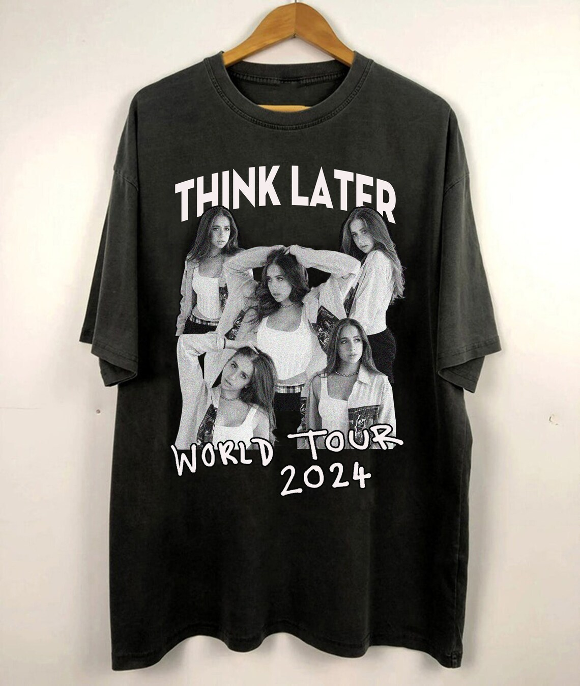 Tate McRae 2024 Think LaterライブTシャツSサイズ Think Later Tate Mcrae World Tour 2024 T Shirt