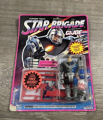 1993 Hasbro Duke Star Brigade Armor Tech G.I. Joe Action Figure MOC