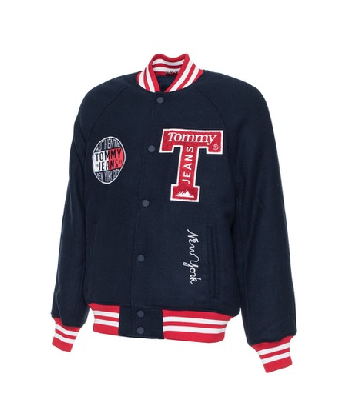 TOMMY HILFIGER TOMMY HILFIGER HERREN VARSITY JACKE TWIGHLIGHT NAVY