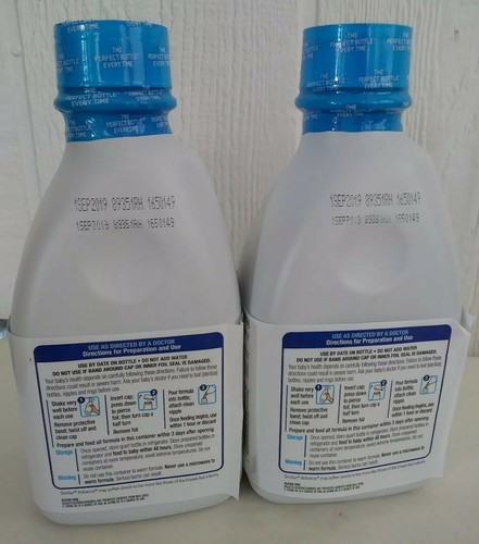 2 Bottles Similac Advance Infant Formula Optigro Ready Feed 1 Qt 32 oz Each