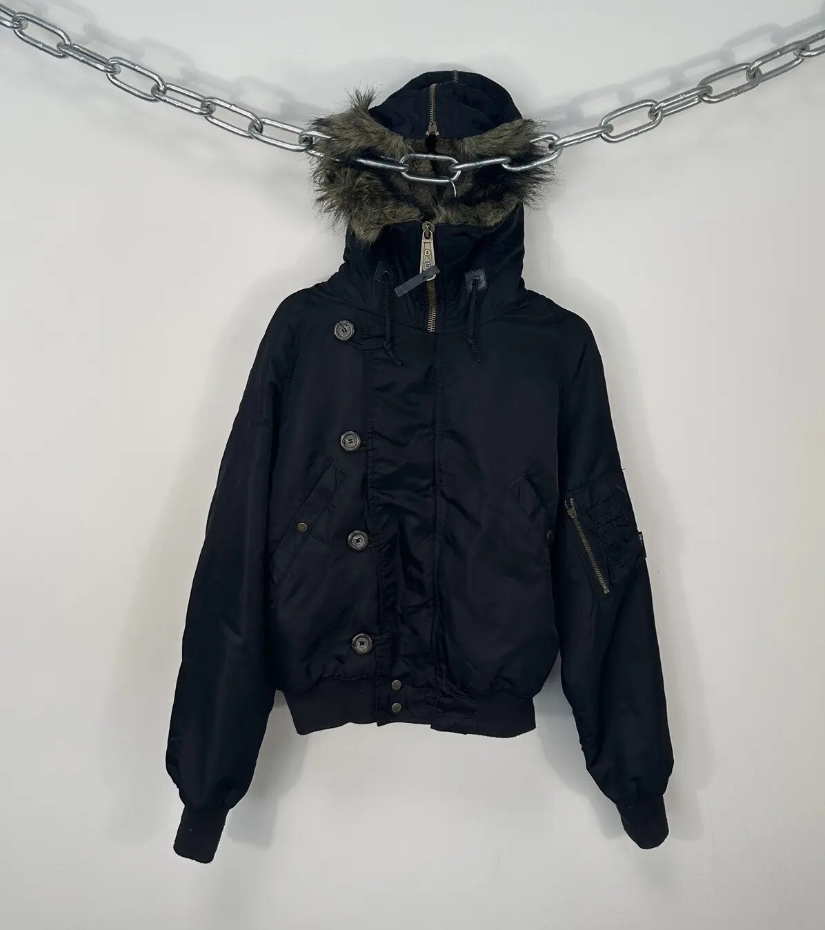 Vintage Dolce & Gabbana Avant Garde Rare N2B Hooded Jacket