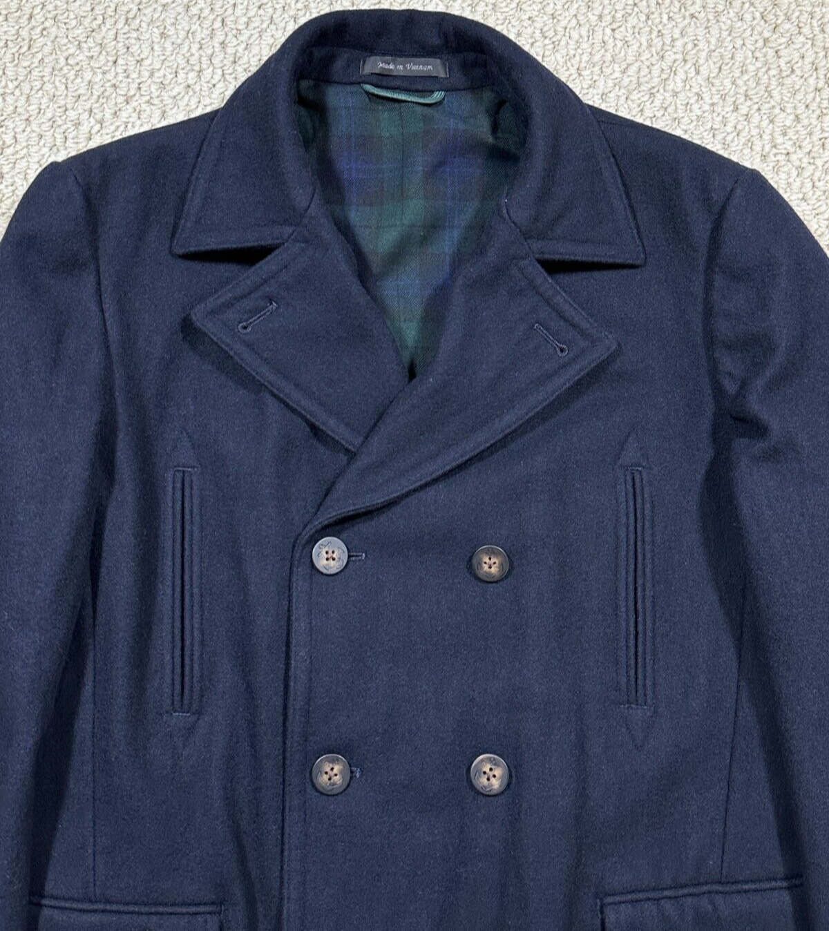 ジャケット・アウター louren big shawl collar double coat Oversize-Collar Down Coat