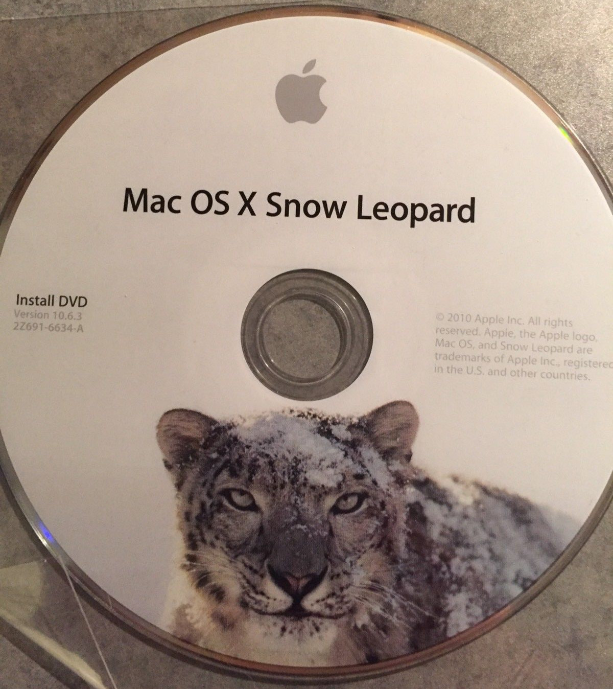 Apple X Snow Leopard 10.6.3 (Retail (License Only)) (1 User/s)