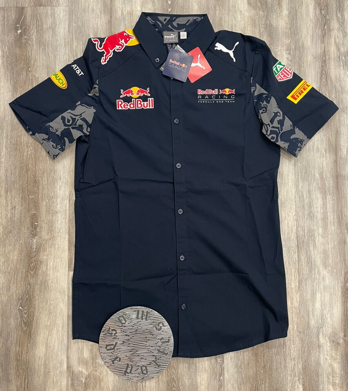 PUMA Red Bull Racing 半袖　ポロシャツ　ネイビー　4XL PUMA Red Bull Racing 半袖 ポロシャツ ネイビー 4XL - メルカリ