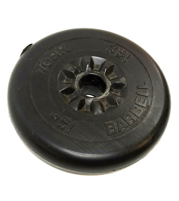 York Barbell Hantelscheibe Einzelscheibe 2,3 KG 5 LB 2 Stk.