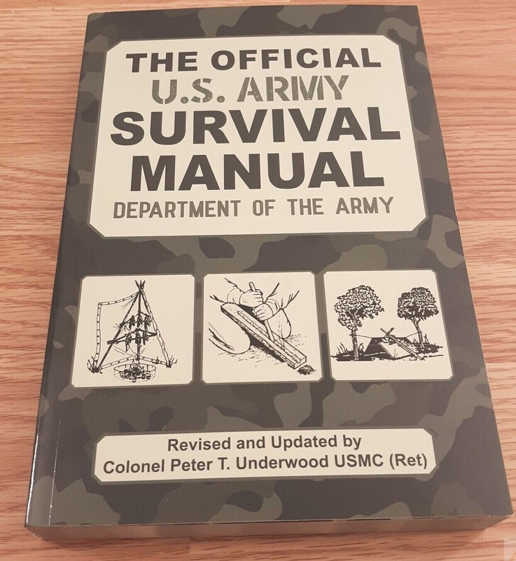 U.S. Survival Manual Book Outdoor Enthusiasts Pictures / Illustrations 428