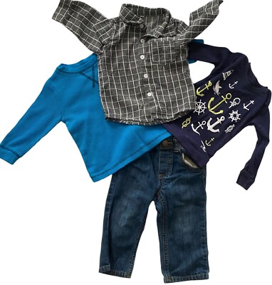 Toddler Boy 12-18 Month Bundle Clothes Carter Old Navy Finest Quality Place