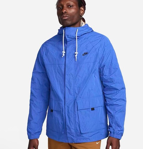 NIKE AS M NK CLUB BANDON JKT Lサイズ NIKE AS M NK CLUB BANDON JKT MIDNIGHT NAVY/WHITE（ナイキ