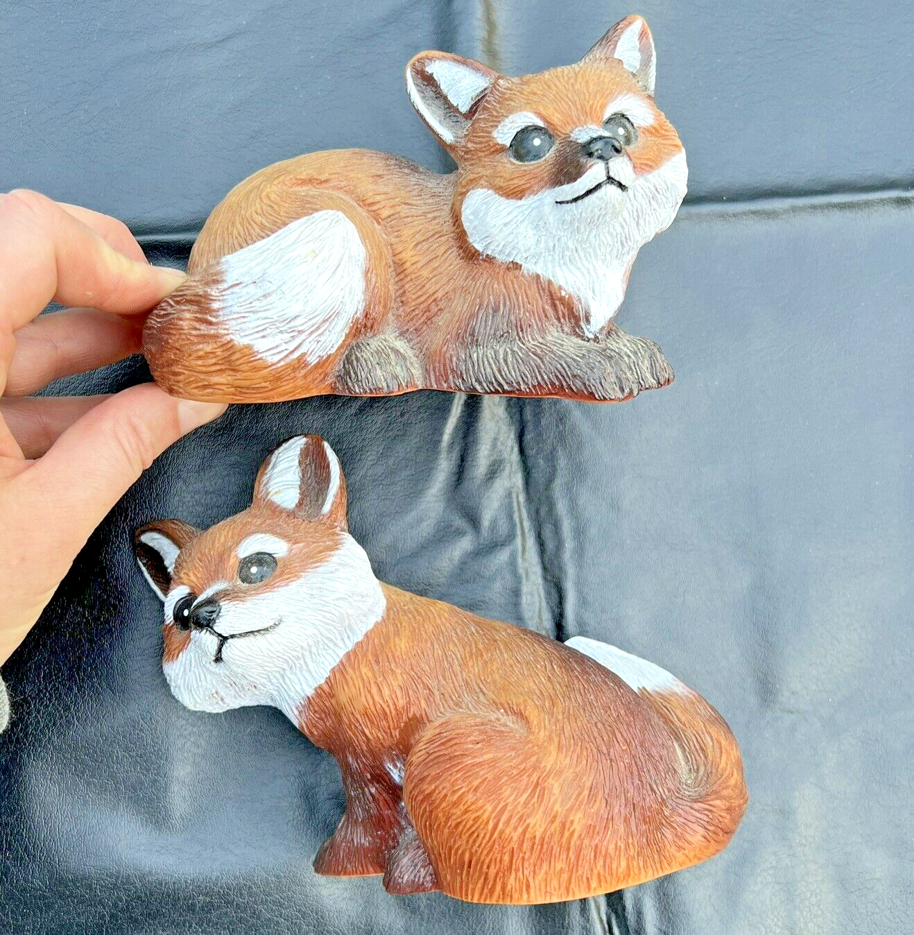 売り切り  Copenhargen Year Figurine Fox Vintage Ceramic Fox Figurine | Carefully Made in Somerset